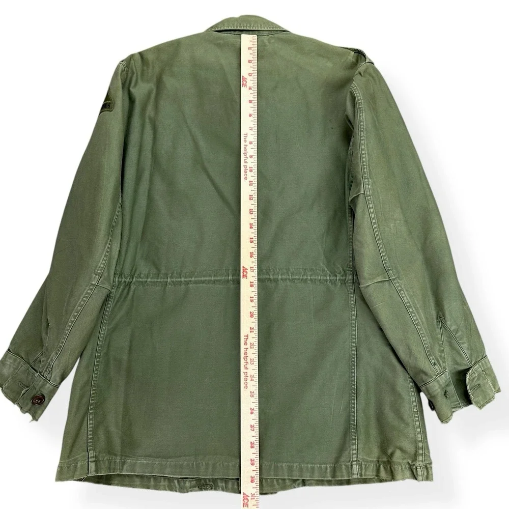Vintage US Army M-1951 OG 107 Field Jacket Size Medium Olive‎ Green 50s M51 Rare